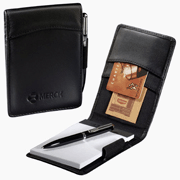 Black Leather Personal Note Pads